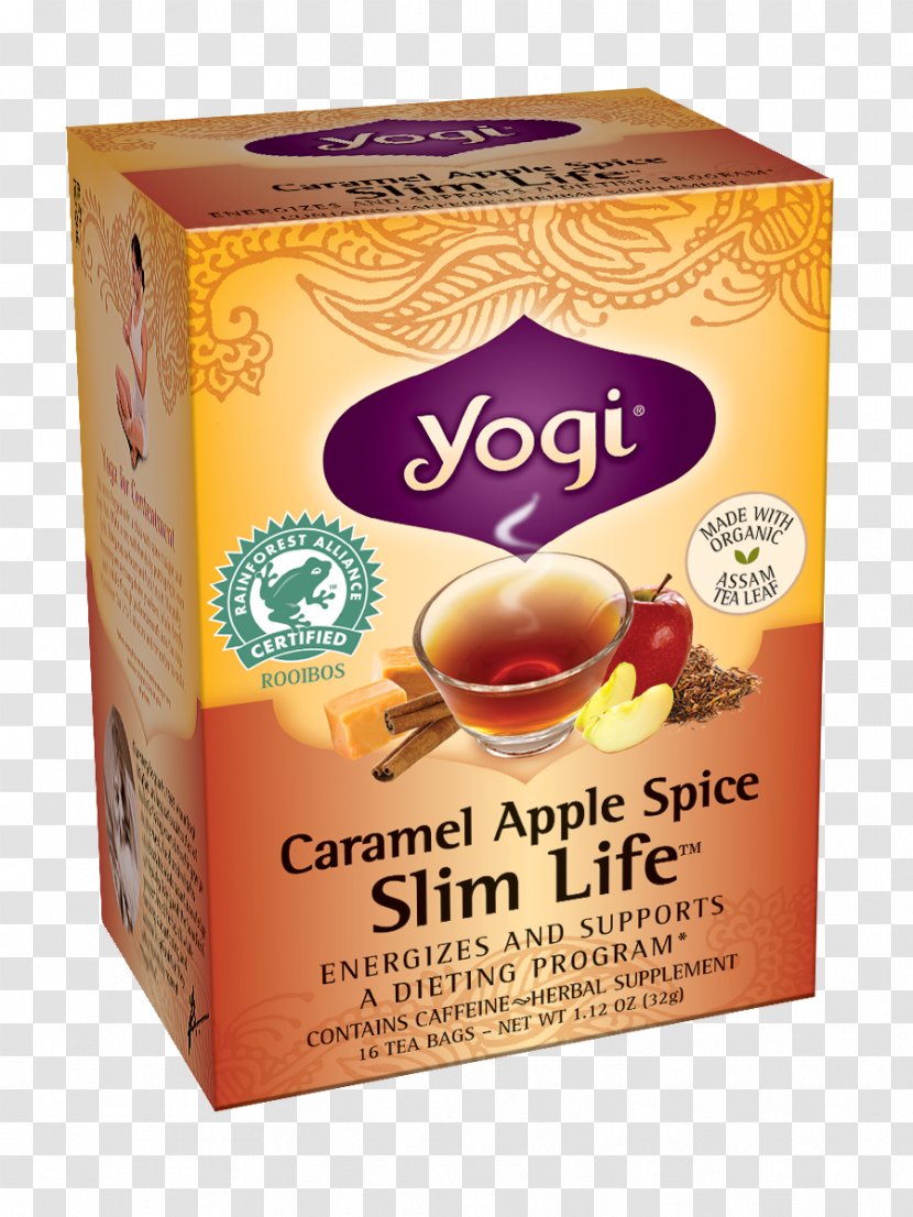 Green Tea Caramel Apple Yogi Spice - Food Transparent PNG