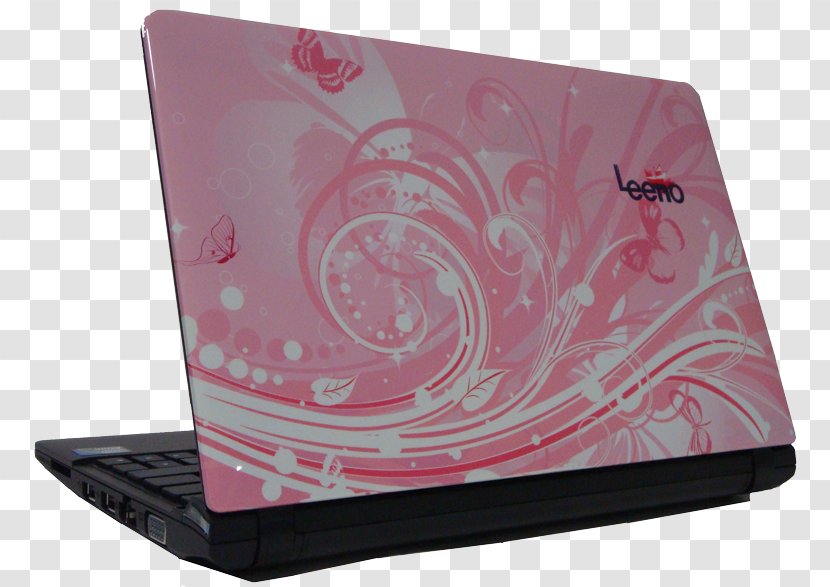 Netbook Computer Pink M Transparent PNG
