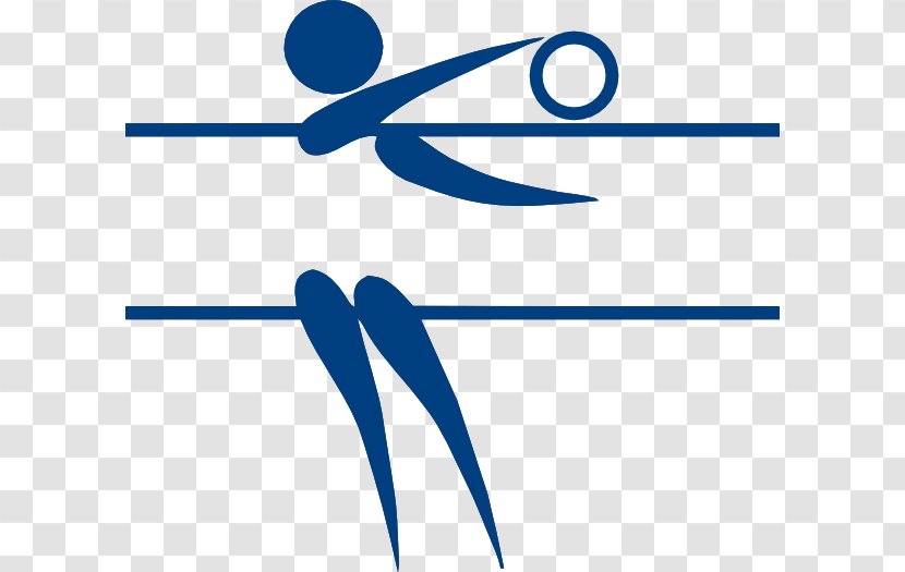 Summer Olympic Games Volleyball Pictogram Clip Art - Point - Pictures Of Volley Balls Transparent PNG