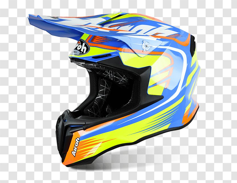 Motorcycle Helmets AIROH Motocross Enduro - Bicycles Equipment And Supplies Transparent PNG