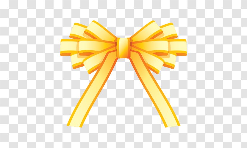 Download Icon - Computer Graphics - Yellow Bow Print Transparent PNG
