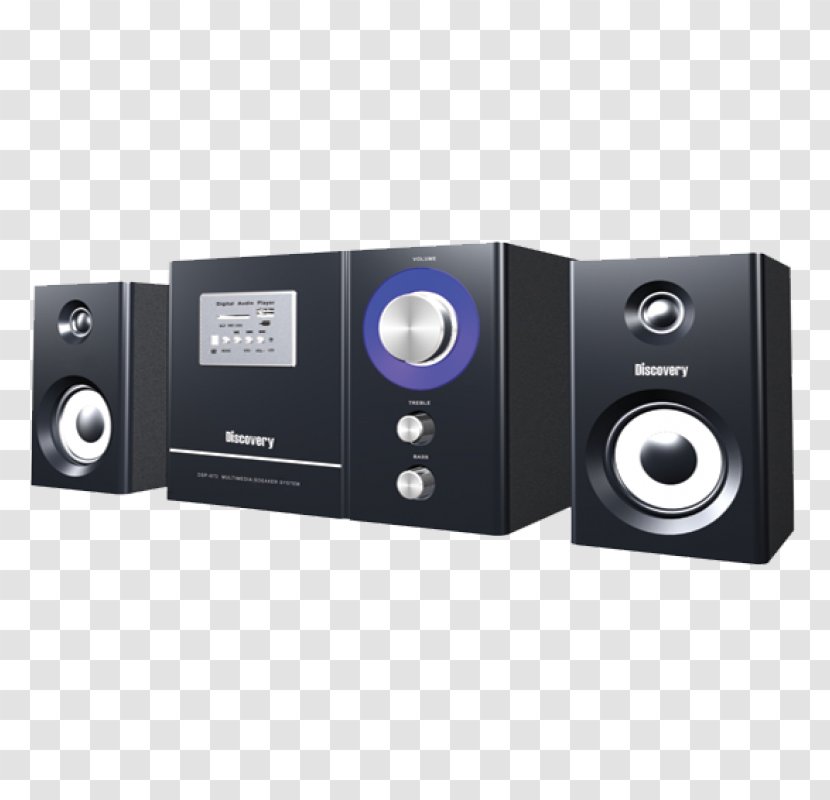 Computer Speakers Subwoofer Loudspeaker Studio Monitor Stereophonic Sound - Electrical Impedance - Haut Parleur Transparent PNG