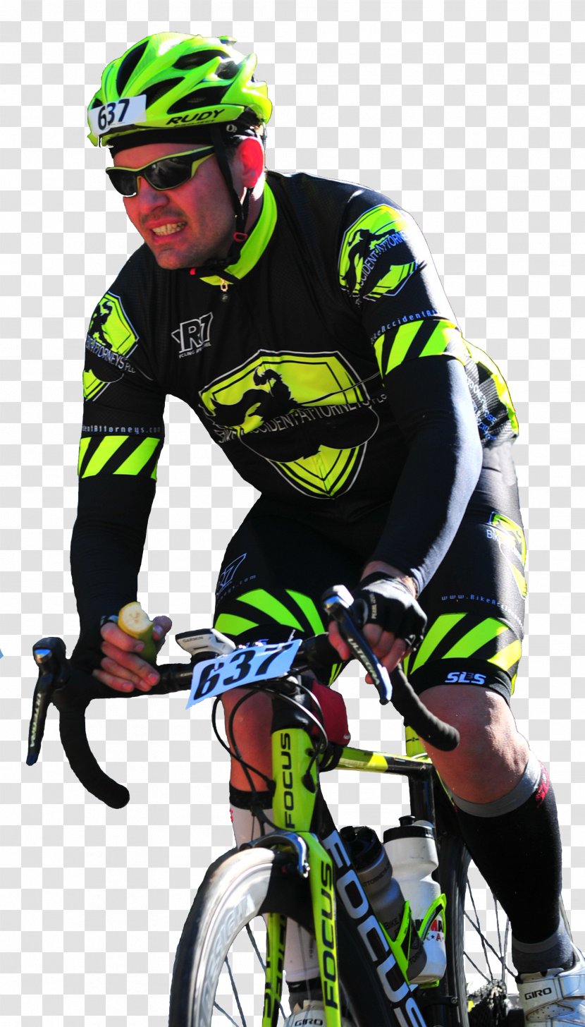 Bicycle Helmets Racing Cyclo-cross Road - Cyclocross - BIKE Accident Transparent PNG