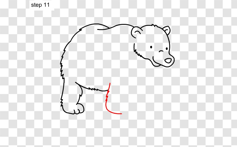 Bear Whiskers Drawing Sketch - Watercolor Transparent PNG