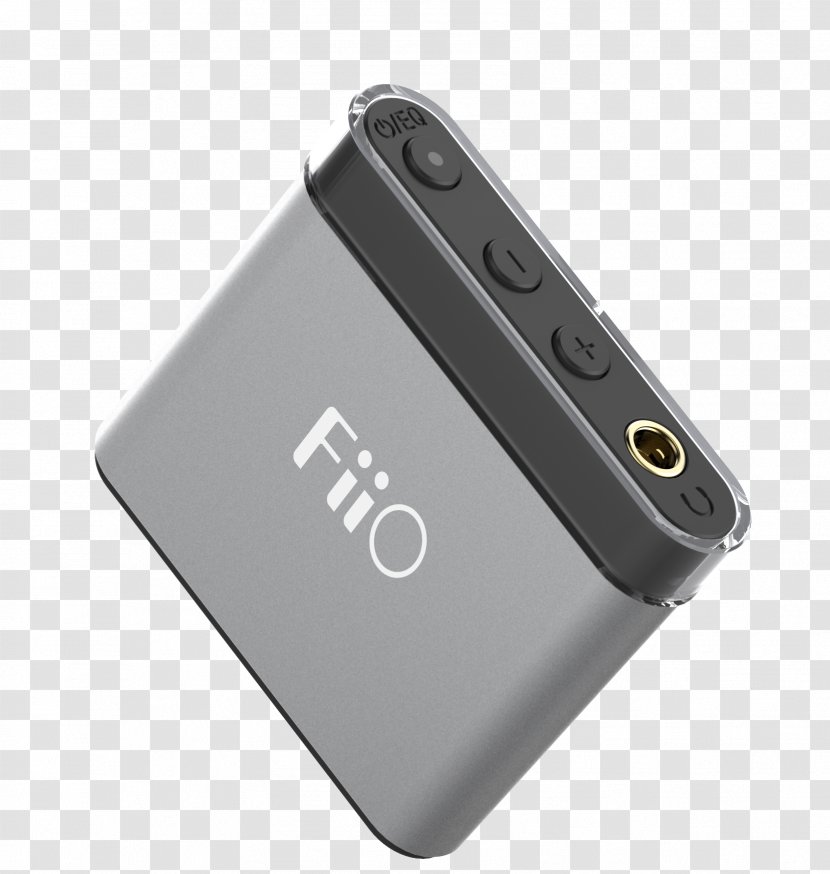 FiiO A1 Headphone Amplifier Audio Power Headphones Transparent PNG