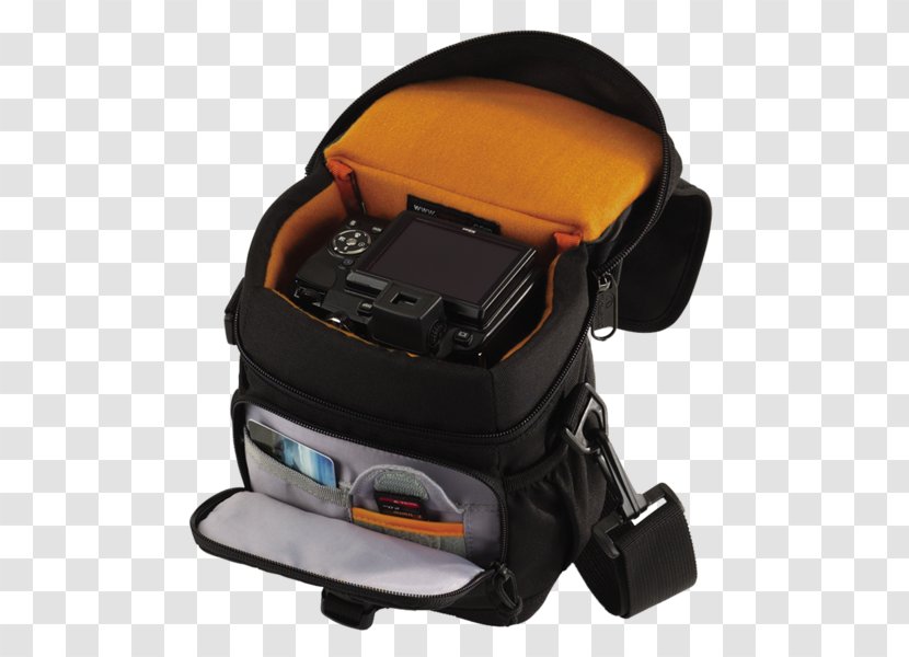 Lowepro Adventura SH 100 II 120 For Digital Photo Camera With Lenses Carrying Bag Photography - Technology - Yellow And Black Flyer Transparent PNG
