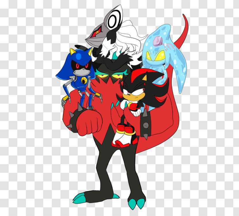 Sonic Forces Shadow The Hedgehog Chaos Metal - Supervillain - Dark Grunge Tumblr Transparent PNG