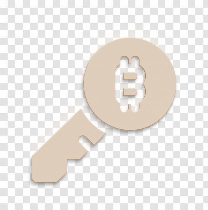 Bitcoin Icon Key Icon Transparent PNG