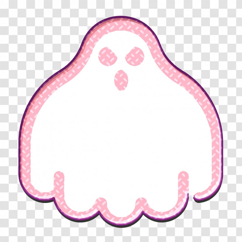 Ghost Icon Halloween Horror - Pink Scary Transparent PNG