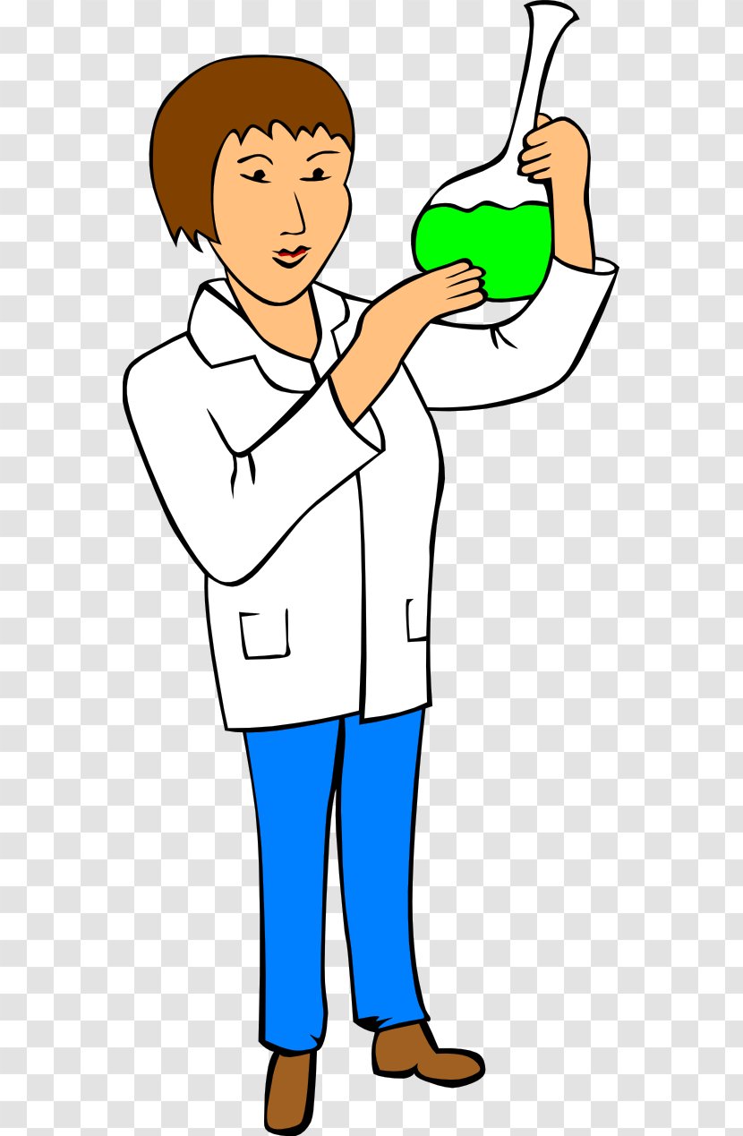 Chemist Scientist Woman - Matter - Scalawag Cliparts Transparent PNG