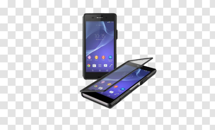 Smartphone Sony Xperia M2 Z3+ Z5 - Multimedia Transparent PNG