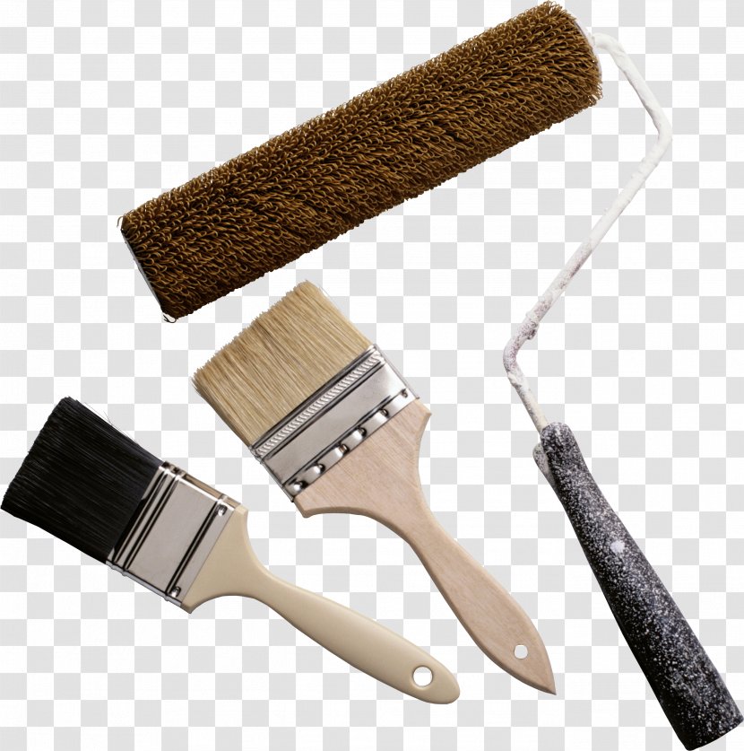 Paint Roller Paintbrush Wall Primer - Brush Image Transparent PNG