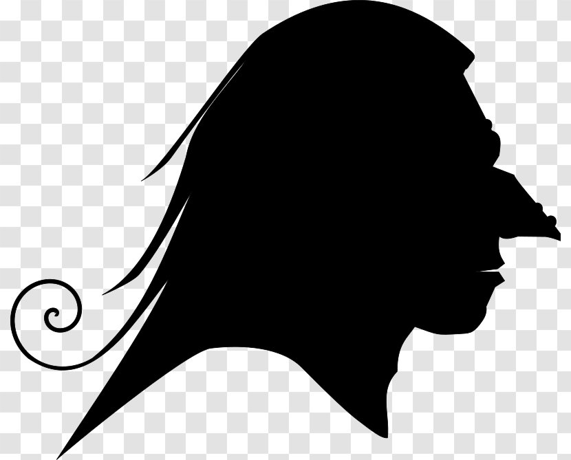 Witchcraft Silhouette Clip Art Transparent PNG