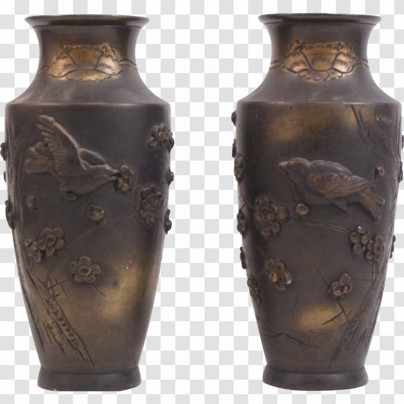 Vase Pottery Bronze Ceramic Antique Transparent PNG