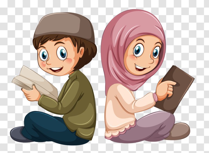 Muslim Islam Quran Boy - Heart - Students Transparent PNG