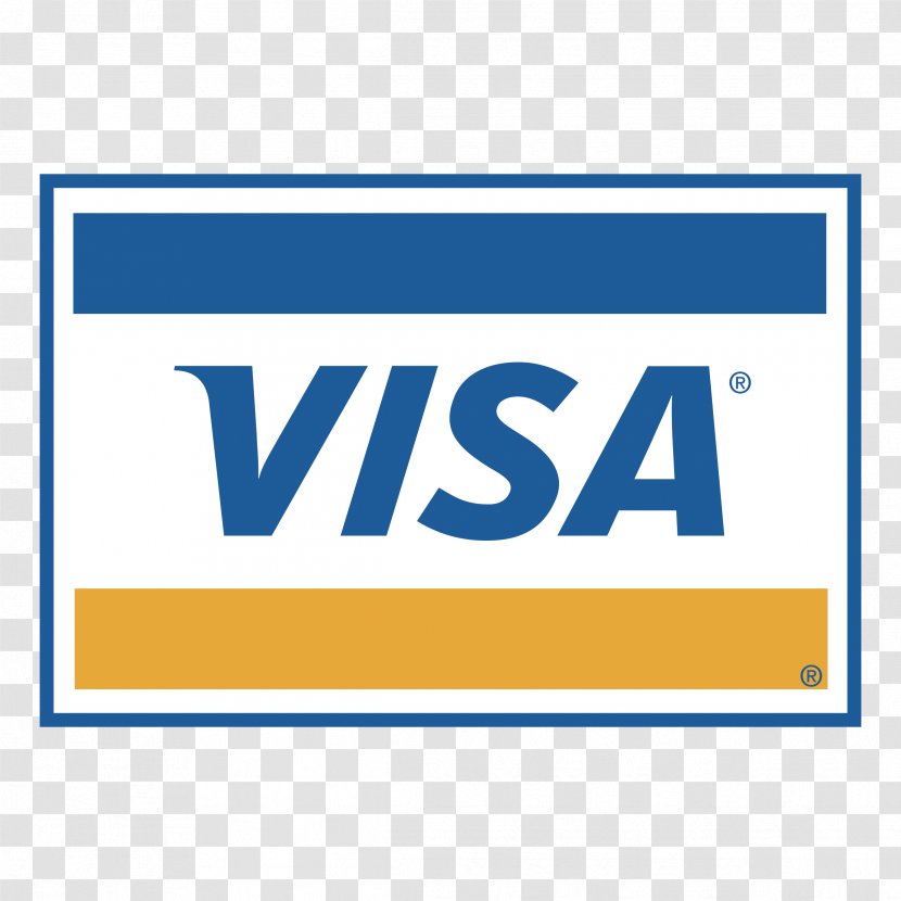 Credit Card Visa Logo Mastercard - Blue Transparent PNG