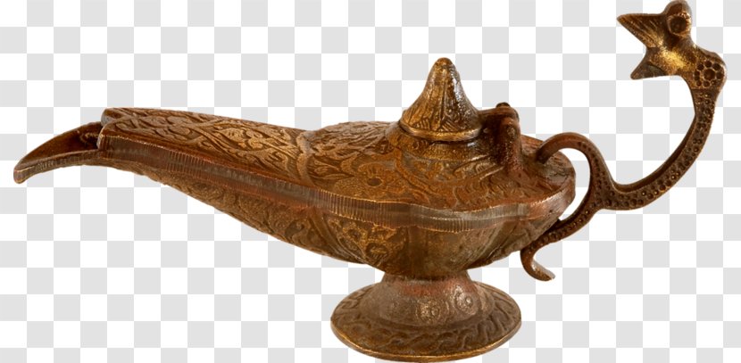 Oil Lamp Genie Image - Serveware Transparent PNG