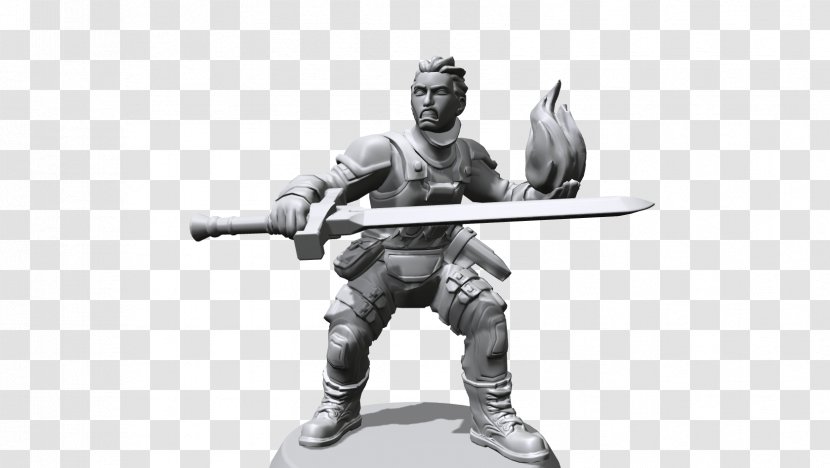 Sword Muscle White - Action Figure - Secretworldofstuff Transparent PNG