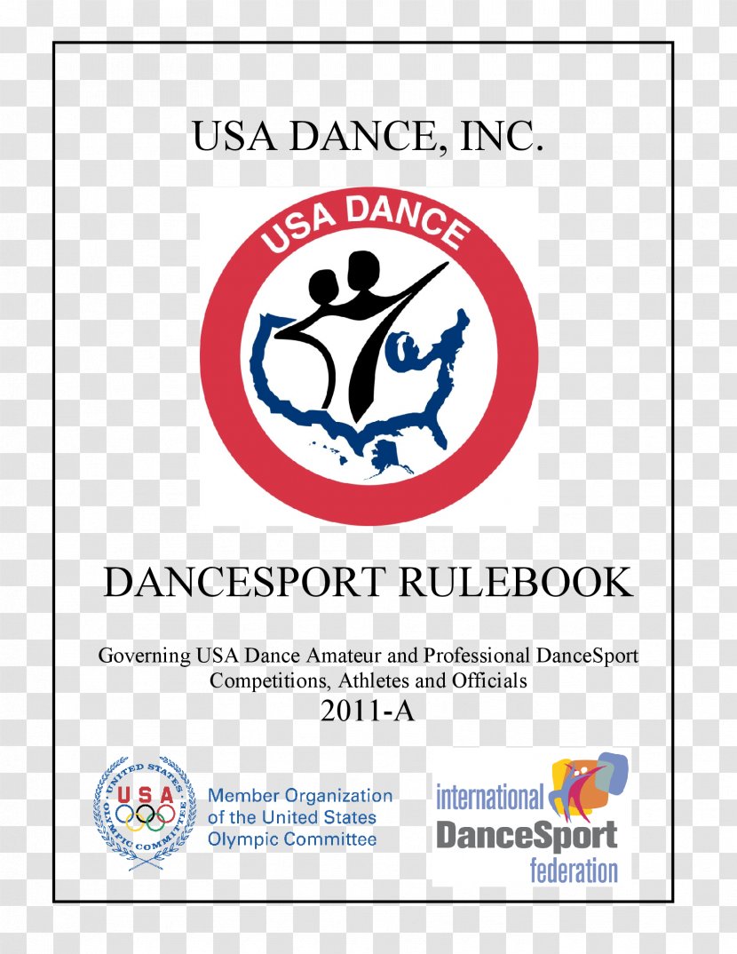 Ballroom Dance USA Social Dancesport - Blue Transparent PNG