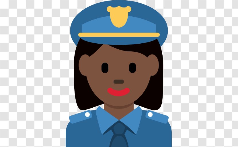 Police Officer Emoji Lt. Judy Hopps Dark Skin - Use Of Force Transparent PNG