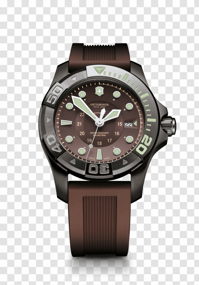 Victorinox Swiss Army Knife Diving Watch Divemaster - Strap - Clock Image Transparent PNG