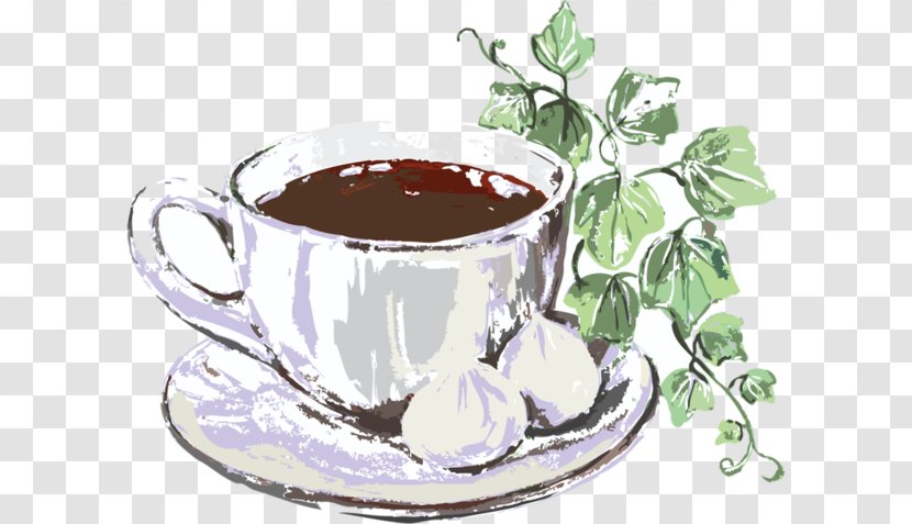 Coffee Cup Earl Grey Tea Mate Cocido - Green Transparent PNG