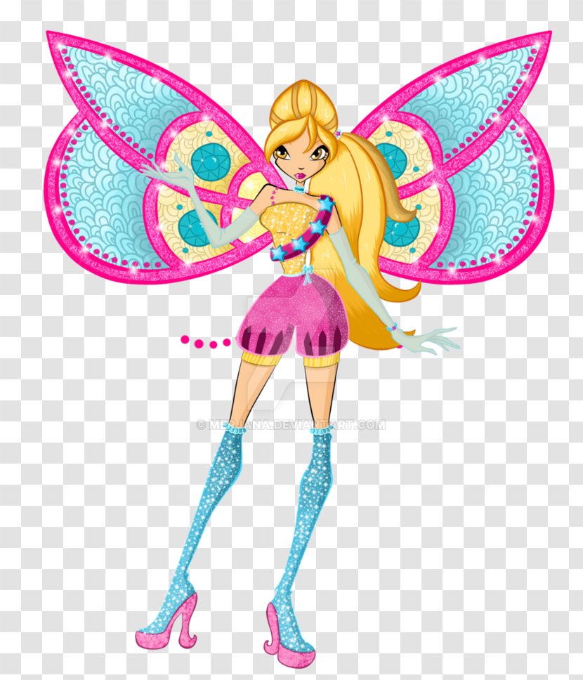 Stella Fairy Winx Club - Pollinator - Season 5 Fan Art ClubSeason 7Fairy Transparent PNG