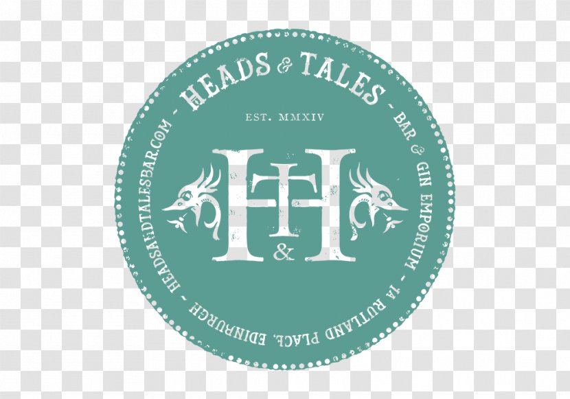 Heads & Tales Gin Bar Distilled Beverage Edinburgh Distillery - Badge - New Of Gisaeng Transparent PNG