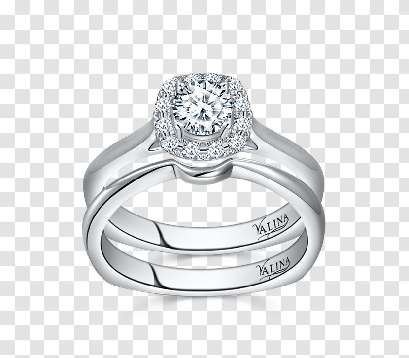 Wedding Ring Silver Gold Jewellery Transparent PNG