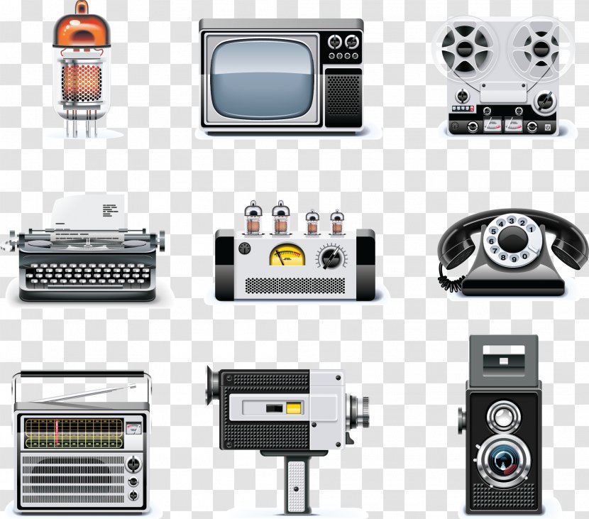 Royalty-free Clip Art - Technology - Television Transparent PNG