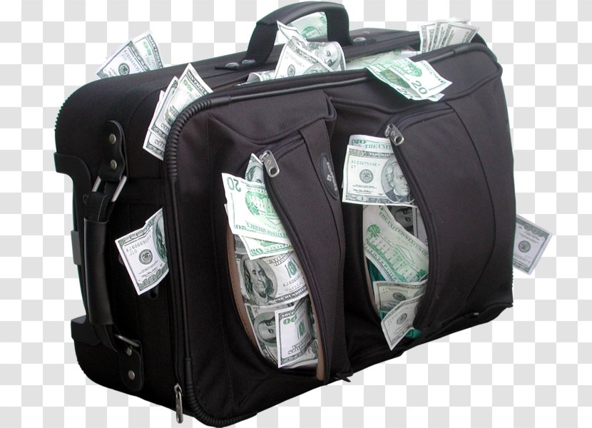 Money Bag Duffel Bags - Hand Luggage Transparent PNG