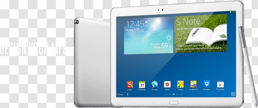 Samsung Galaxy Note 10.1 Series Android Computer - 101 Transparent PNG