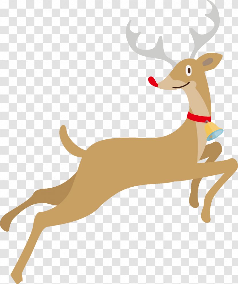 Reindeer Christmas - Antler Italian Greyhound Transparent PNG