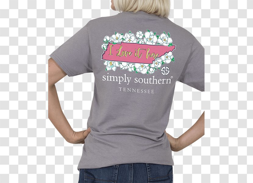 T-shirt Clothing Sleeve Simply Southern Tee - Dress Shirt - Tshirt Transparent PNG