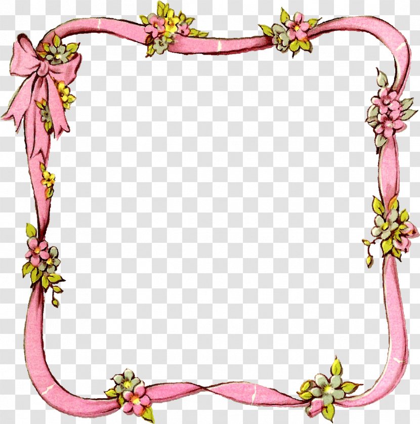 Borders And Frames Picture Clip Art Ribbon Image - Frame Transparent PNG