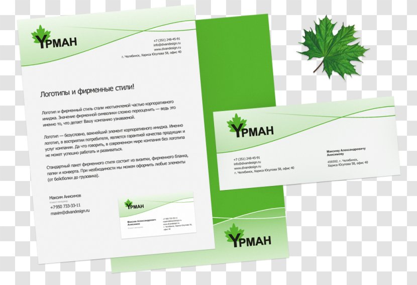 Logo Advertising Information Envelope Corporate Identity - Green - PORTFOLIO Transparent PNG