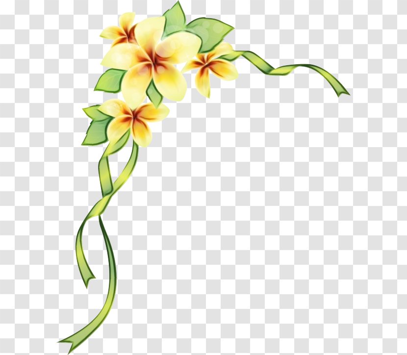 Flower Plant Flowering Clip Art Pedicel - Paint - Cut Flowers Stem Transparent PNG