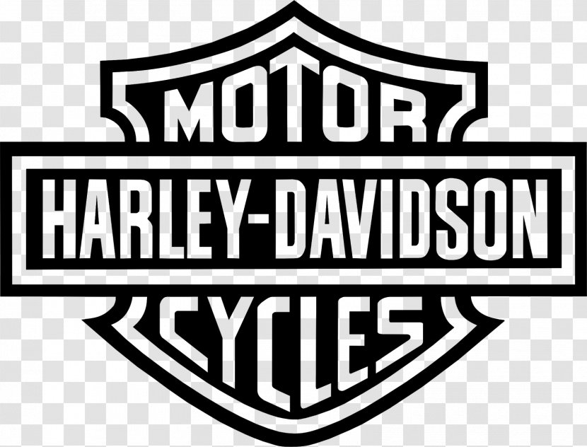 Logo Brand Harley-Davidson India Motorcycle - Monochrome Photography Transparent PNG