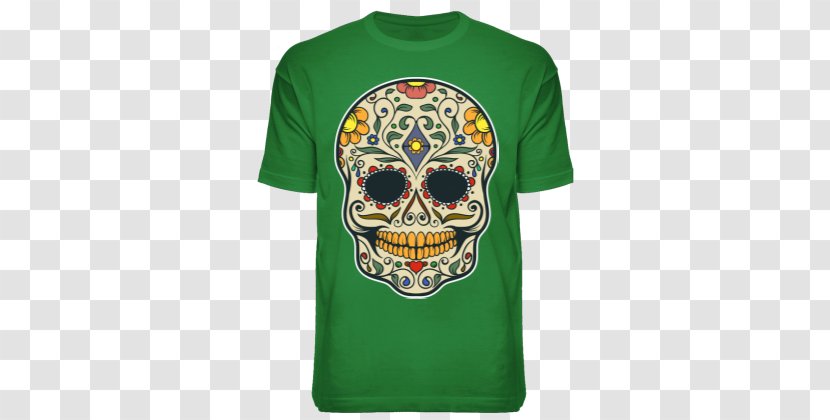 Calavera T-shirt Mexico Day Of The Dead Death - Brand Transparent PNG
