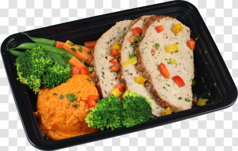 Bento Vegetarian Cuisine Recipe Garnish Vegetable - Asian Food - Meat Loaf Transparent PNG