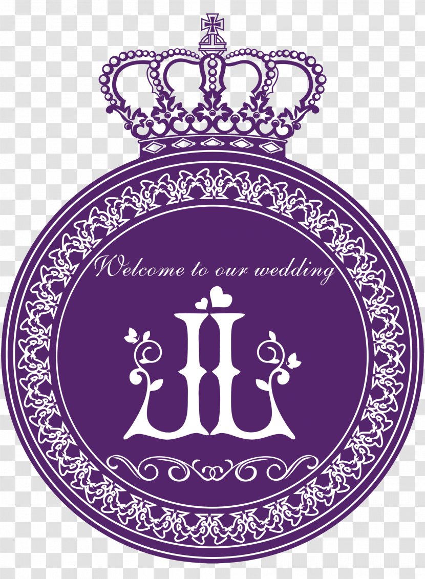 Clock SEAL Team Six - Purple - European-style Wedding LOGO Transparent PNG