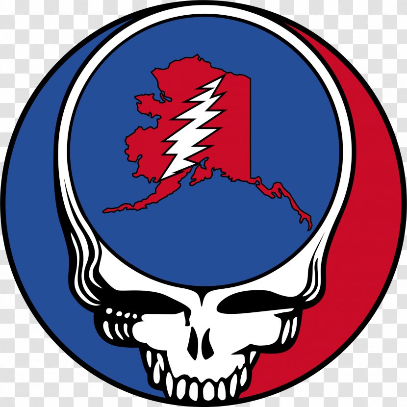 Grateful Dead Steal Your Face Deadhead & Company The - Rock Band Vynil Car Sticker Decal Transparent PNG