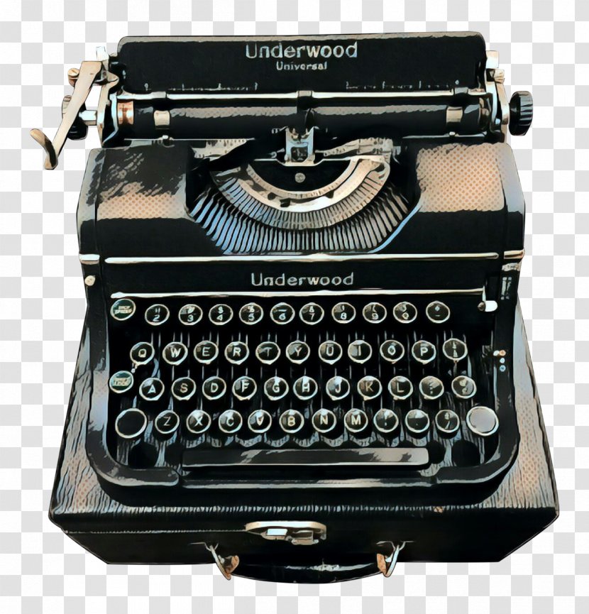 Typewriter - Office Equipment - Supplies Transparent PNG