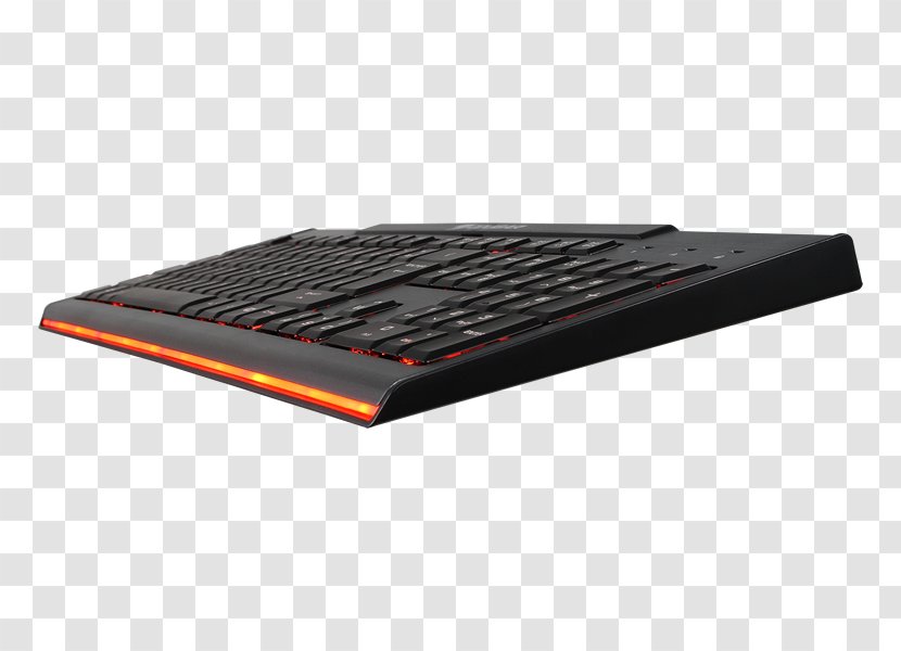 Computer Keyboard Mouse Gaming Keypad Cougar 200K Backlight - Electronic Device - Wasd Keys Transparent PNG