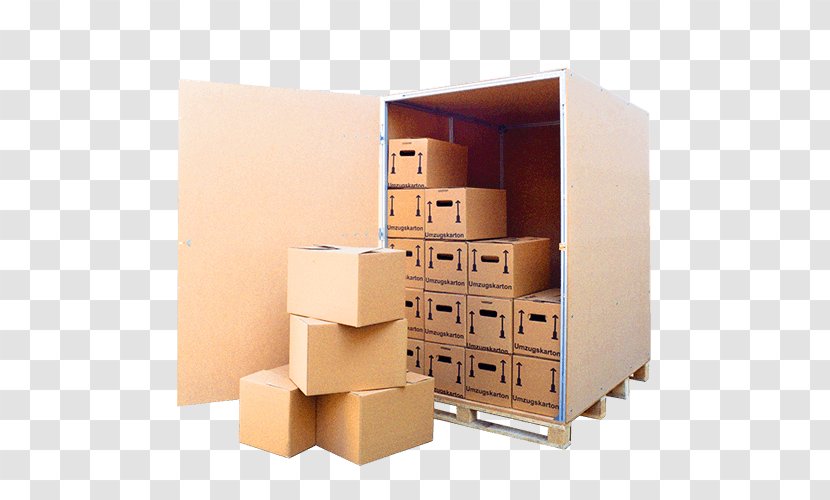 Self Storage Furniture Cardboard Apartment Warehouse - Packaging And Labeling Transparent PNG