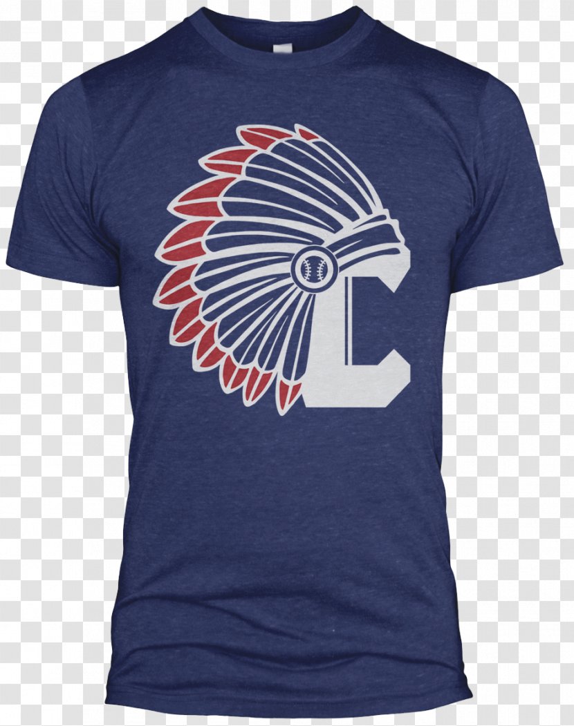 T-shirt Cleveland Indians Blue Cavaliers - Shirt Transparent PNG