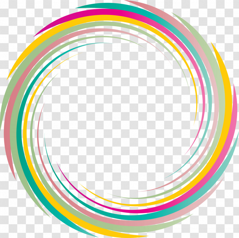 Circle Frame Transparent PNG