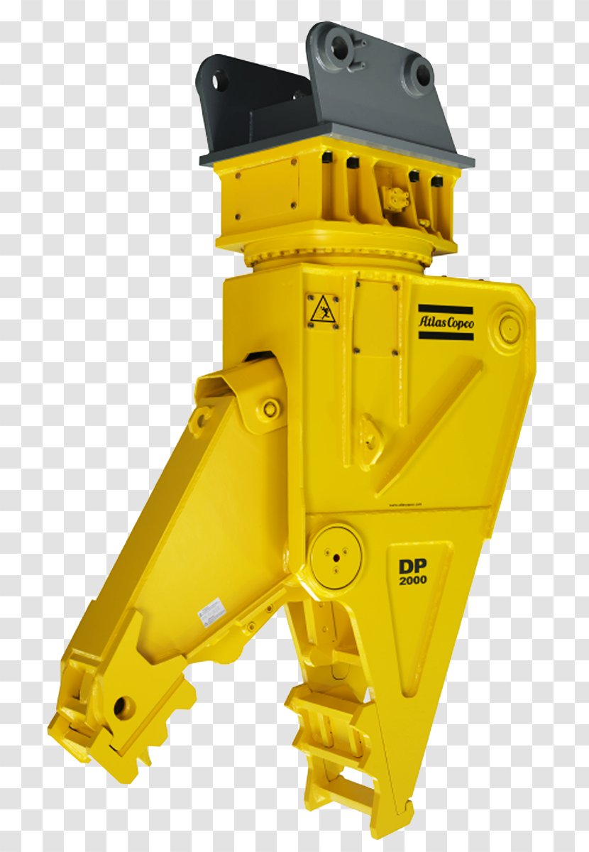 Atlas Copco Heavy Machinery Excavator Breaker Transparent PNG