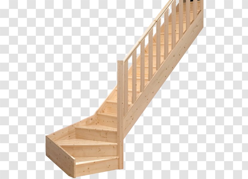 Stairs Handrail Csigalépcső Hardwood Furniture - Praktiker Transparent PNG