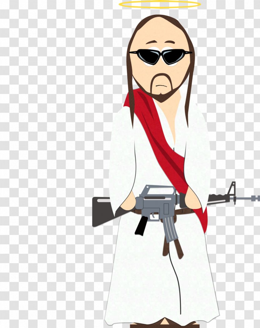 Jesus Television Clip Art - Fictional Character - Christ Chan Gun Transparent PNG